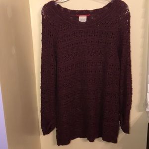 Maroon Sweater
